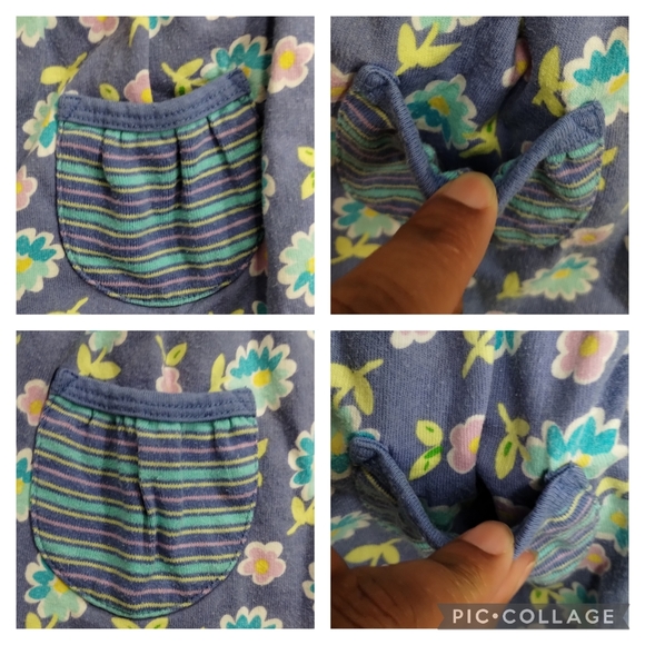 Vintage Gymboree Baby Girls Floral Bubble Romper xx small fairycore - Picture 16 of 16